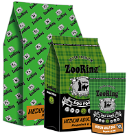 ZooRing Medium Adult Dog Сухой корм для собак, Индейка и Рис