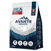 Avantie Holistic Сухой корм для собак средних и крупных пород, 3 вида мяса с морковью