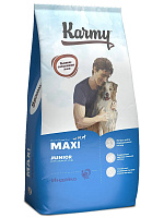 Karmy Maxi Junior Сухой корм для щенков крупных пород, Индейка