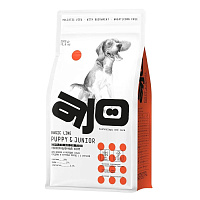 AJO Dog Puppy&Junior Сухой корм для щенков средних и крупных пород, Индейка и Гречка