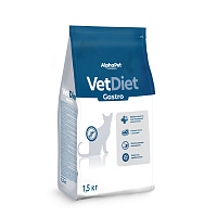 AlphaPet VetDiet Gastro Сухой корм для взрослых кошек, при острых расстройствах пищеварения