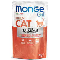 Monge Cat Grill Влажный корм для котят, Норвежский Лосось