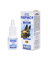 Ирис Глазные капли для собак и кошек 10 мл