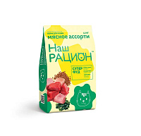 Сухой корм для кошек Наш Рацион Мясное ассорти