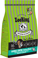 ZooRing Adult Cat Hairball Control Turkey&Chicory Сухой корм для кошек, Выведение шерсти, Индейка и Цикорий