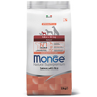 Monge Dog Speciality Mini Сухой корм для собак мелких пород, Лосось и Рис