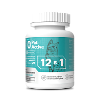 PetActive Витаминно-минеральный комплекс для взрослых кошек 12 в 1 50 гр