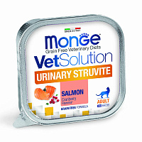 Monge VetSolution Cat Urinary Struvite Влажный корм для кошек, при заболеваниях мочеполовой системы и струвитном течении МКБ