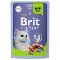 Brit Premium Влажный корм для кошек Ягненок в желе