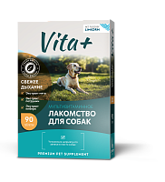 Vita+ Мультивитаминное лакомство для собак, свежее дыхание 45 гр