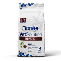 Monge VetSolution Cat Hepatic Сухой корм для кошек, при заболеваниях печени