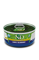 Farmina N&D Cat Prime Lamb&Blueberry Влажный корм для кошек, Ягненок и Черника