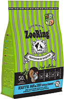 ZooRing Adult Cat Beautiful Hair Skin Turkey&Seaweed Сухой корм для кошек, Красивая кожа и шерсть, Индейка и Водоросли