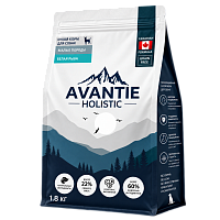 Avantie Holistic Monoprotein Сухой корм для собак мелких пород, Белая рыба