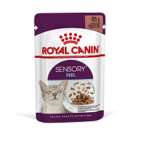 Royal Canin Sensory Feel Влажный корм для кошек, стимулирующий рецепторы ротовой полости, кусочки в соусе