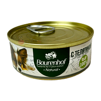 Baurenhof Natural Влажный корм для собак, Телятина