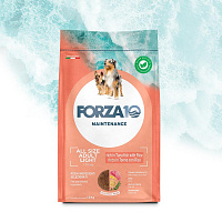 Forza10 Maintenance Adult All Size Light Сухой корм для взрослых собак всех пород, склонных к полноте, Тунец и Рис