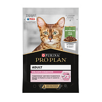 Purina Pro Plan Delicate Feline with Lamb Влажный корм для кошек, Ягненок в соусе