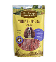 Лакомство для собак Деревенские Лакомства Утиная нарезка сушеная