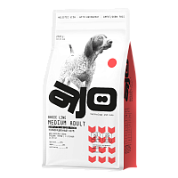 AJO Dog Medium Adult Сухой корм для собак средних пород, Говядина и Гречка