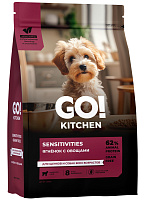 GO! KITCHEN SENSITIVITIES Сухой корм беззерновой для собак и щенков с чувствительным пищеварением с ягнёнком и овощами