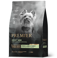 Premier Dog Adult Mini Сухой корм для собак мелких пород, Ягненок и Индейка