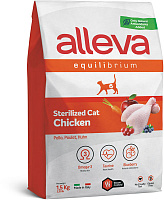 Alleva Equilibrium Chicken Sterilized Cat Сухой корм для стерилизованных кошек, Курица