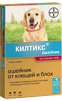 Килтикс ошейник от блох и клещей для крупных собак ошейник 66 см
