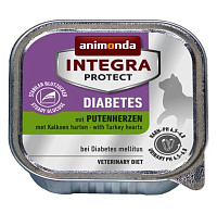 Animonda Integra Diabetes Влажный корм для кошек, при диабете, сердце Индейки