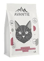 AVANTIE Наполнитель для кошачьего туалета "Антибактериальные кристалы", силикагелевый розовый