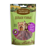 Лакомство для собак Деревенские Лакомства для мини-пород Дольки утиные