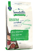 Sanabelle Adult Sensitive Poultry Сухой корм для кошек с чувствительным пищеварением с Птицей