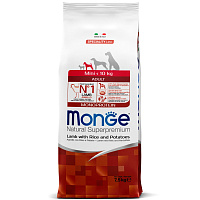 Monge Dog Speciality Mini Сухой корм для собак мелких пород, Ягненок, Рис и Картофель