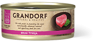 Grandorf Adult Grain Free Влажный беззерновой корм для кошек, филе Тунца