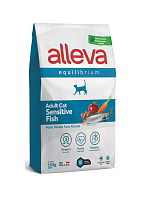 Alleva Equilibrium Sensitive Fish Adult Cat Сухой корм для кошек с чувствительным пищеварением, Рыба