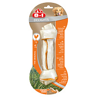 8 in1 Delights L Лакомство для собак крупных пород Косточка с Куриным мясом 21см