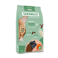 Sanabelle Adult Sensitive Poultry Сухой корм для кошек с чувствительным пищеварением, Птица