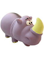 Foodster Игрушка для собак Носорог латекс, 17см