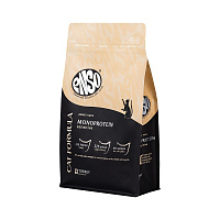 Enso Cat Formula Monoprotein Сухой корм для взрослых кошек с чувствительным пищеварением, Индейка и Шпинат
