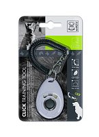 M-Pets Кликер для дрессировки собак с ремешком на запястье, 6*4*1.7см