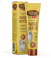 Деревенские лакомства Вита Паста для кошек, для вывода шерсти, Креветка