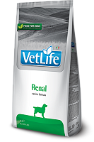Farmina Vet Life Renal Сухой корм для собак, при почечной недостаточности