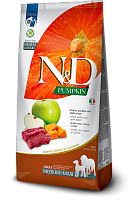 Farmina N&D Pumpkin Adult Medium&Maxi Сухой корм для собак средних и крупных пород, Оленина, Яблоко и Тыква