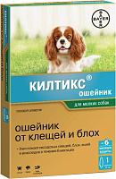 Килтикс ошейник от блох и клещей для мелких собак ошейник 35 см