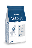 AlphaPet VetDiet Gastro Сухой корм для взрослых собак, при острых расстройствах пищеварения